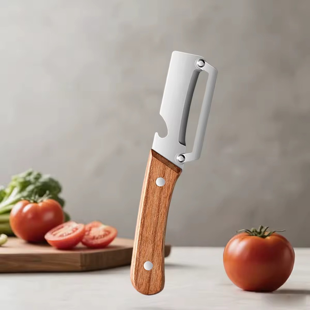 NEW 2 in 1 Multi-Functional Vegetable Peeler for Kitchen Stainless Steel Peeler