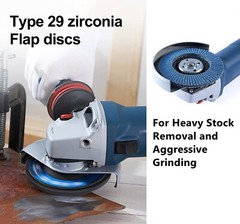 40PCS 4.5 x7/8″ Zirconia Flap Disc 4-1/2 60 Grit Grinder Sanding Grinding Wheel