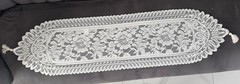 white lace table runner Size 14 X 56 Inch Set Of 2