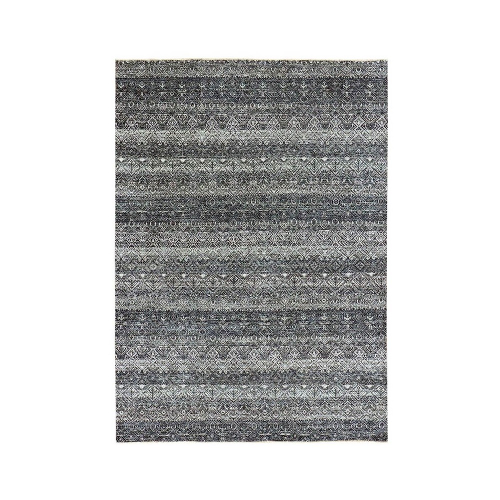 5′ x 7’1″ Gray 100% Wool Hand Knotted Kohinoor Herrita Oriental Rug R79664