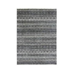 5′ x 7’1″ Gray 100% Wool Hand Knotted Kohinoor Herrita Oriental Rug R79664