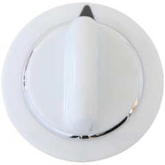 Kitchen Basics 101: WE1M654 White Dryer Timer Knob Replacement for GE