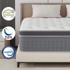 12″ Gel Memory Foam Hybrid Mattress Innerspring Medium Twin Full Queen King Size