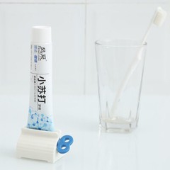 US 3-6 Pack Rolling Tube Toothpaste Squeezer Easy Dispenser Seat Holder Stand