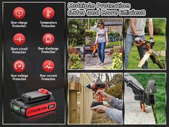2Pack 20V Lithium-ion 2AH Battery for BLACK+DECKER 20 Volt LBXR20 LBX20 LB20 USA