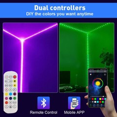 USA – LED Strip Lights 100ft 50ft 5050 RGB Room Light with Remote