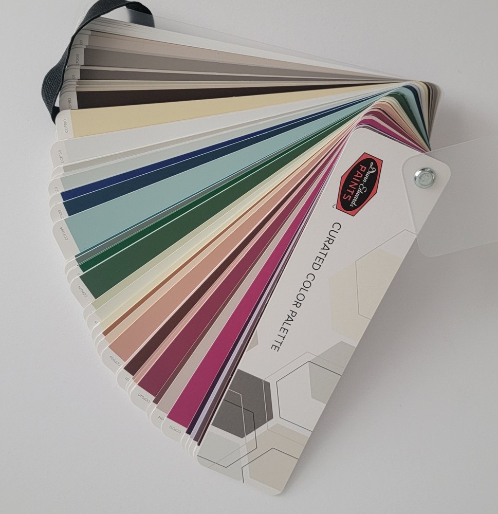 Dunn Edwards Curated Color Palette Fan Deck Rare, Not Available In Stores