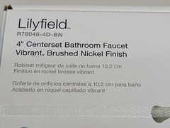 Kohler Lilyfield 4″ Centerset Bathroom Sink Faucet – Vibrant Brushed Nickel