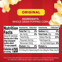 Orville Redenbacher’S Gourmet Popcorn Kernels, Original Yellow, 8 Lb