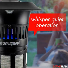 DynaTrap 3 Insect Trap 1/2 Acre Coverage with Wall Mount Indoor Outdoor Bugs