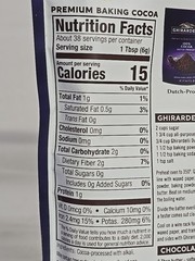 GHIRARDELLI Premium Baking DUTCH PROCESS 100% Unsweetened Cocoa Powder 8 oz Bag