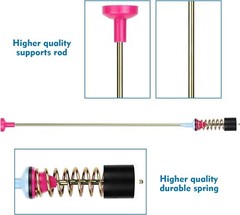 4 Pack DC97-05280W Upgraded Washer Suspension Rods Assembly for Samsung Washer