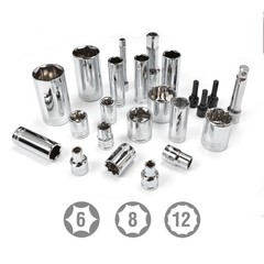 450-Piece Mechanics Tool Tool Set 1/2″ 1/4″ 3/8″ Metric Imperial Socket Wrenches