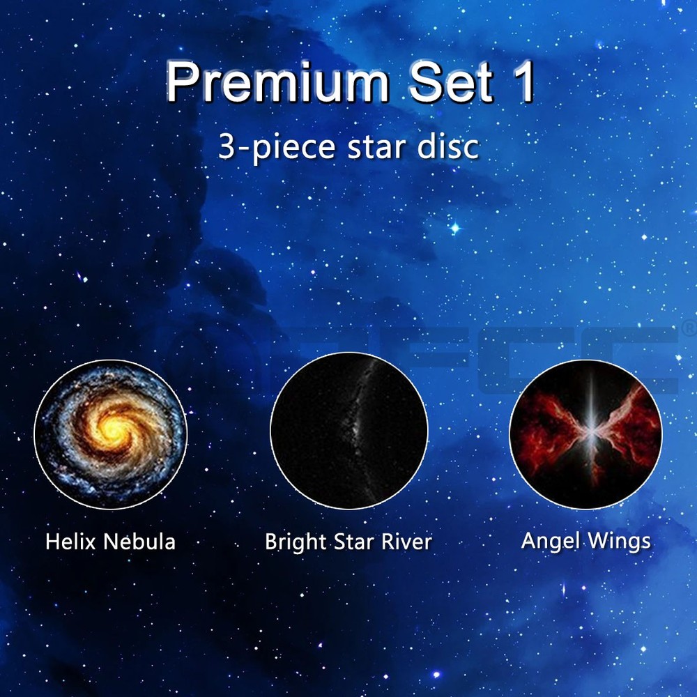 Starry Sky Aurora Galaxy Projector Night Light HD 360° Rotating LED Mood Lamp