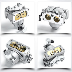 Carburetor 15004-1008 for Kawasaki 19HP 20HP 21HP 22HP 23HP 24HP 25HP 29HP