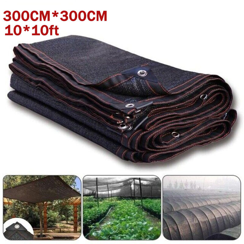 70% Shade Cloth Anti-Aging Sun Mesh UV Resistant Net Sunblock Plant Garden Tarp