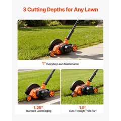 Uimoso Electric Lawn Edger with 8-inch Blade, 12 Amp Motor, 4000 RPM