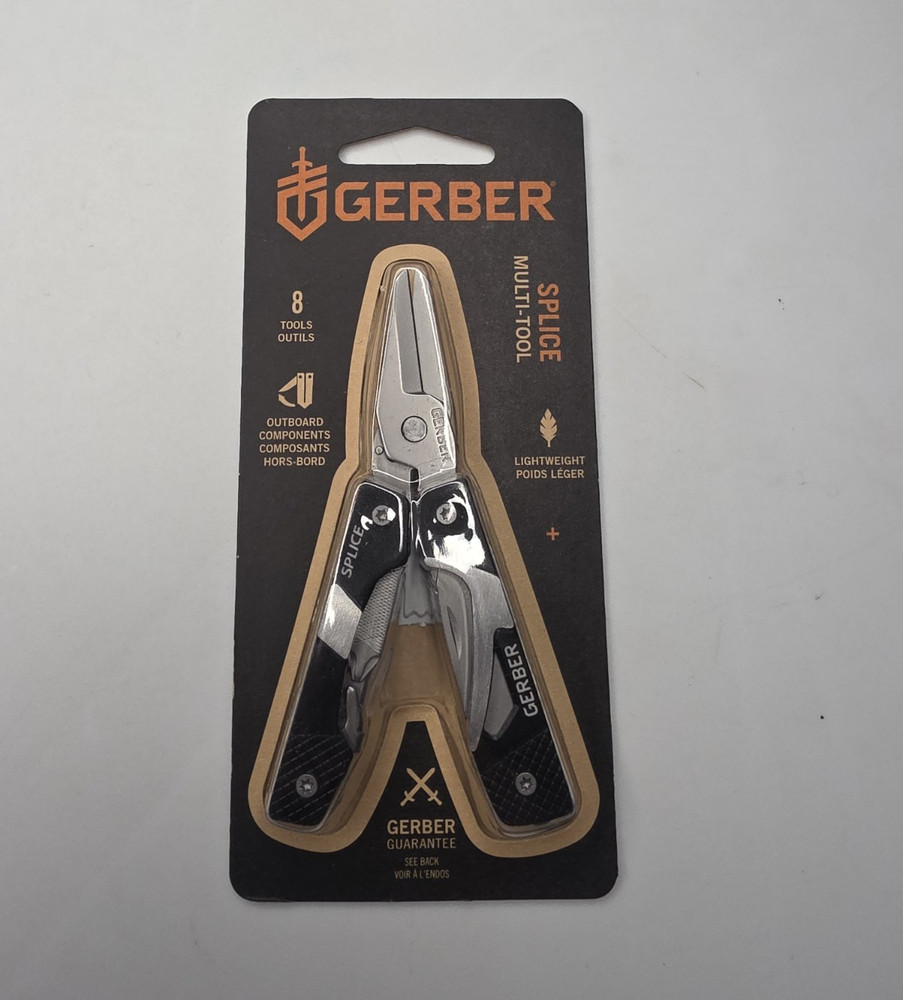 Gerber Splice Multi-Tool Stainless Steel Blade & Handle, 4.4 in, 3.2 oz