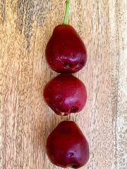 Purple Malay Apple Syzygium malaccense Fruit Tree Starter Potted Plant Very RARE