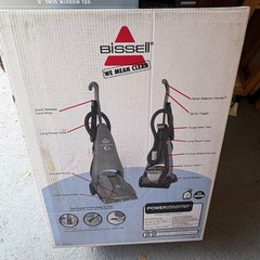 Bissell PowerSteamer Upright Deep Cleaner Model 8805-1 Red Carpet Shampooer NEW