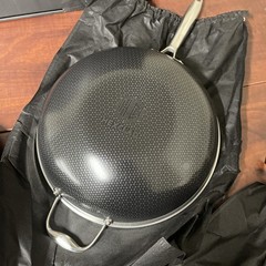 HexClad Hybrid 7-Piece Cookware Fry Pan Set 8” 10” 12” Inch W/ Lids & 12” Wok