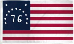 3×5 Ft Bennington 76 JULY 4TH 250 YEARS Flag – American Revolution Flags 100D