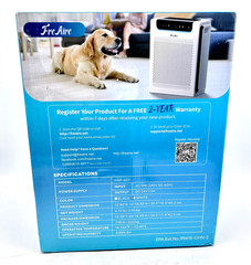 Free Aire 35 Watts Air Purifier Model HAP-607 – White (True HEPA Filter)