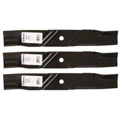 3 Standard Blades fit Dixie Chopper 30227-50X Iron & Silver Eagle for Classic X