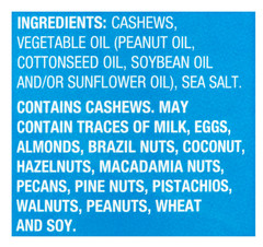 Great Value Lightly Salted Cashew Halves & Pieces, 14 oz New