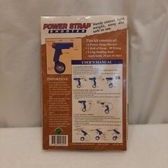 Balkamp Cable Zip Tie Strap Cutting Tension Tool Blue Steel Nylon New In Box