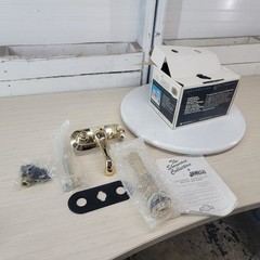 NOS Jameco BS1402G 24K Gold Finish Bathroom Faucet Complete In Box Vintage 1991