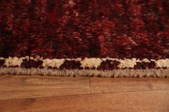 Burgundy Moroccan Area Rug 5×8 Handmade Wool Tribal Style Carpet for Any Room
