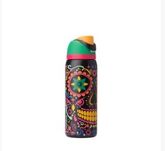 Owala FreeSip 32oz Sugar Skull Water Bottle –Glow in the Dark