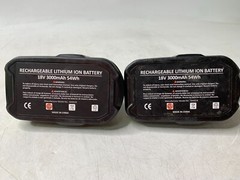 Lot of 2 3.0AH FOR Ryobi 18V Li-Ion Battery + Charger P102 P103 P105 P107 P108