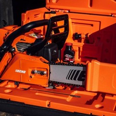 ToughChest 24 in. Chainsaw Carrying Case Tool Box with Storage for Oil