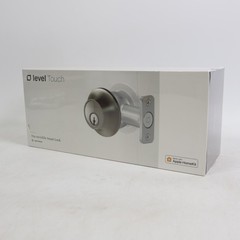 Level Touch Invisible Smart Lock Deadbolt Door C-L12U B2 Satin Nickel