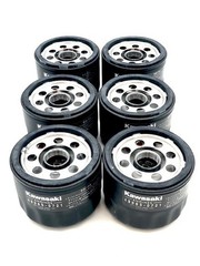 GENUINE OEM KAWASAKI 49065-0736 OIL FILTER; REP. 49065-0721,49065-7007 PACK OF 6