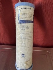Pentair 10″ 10 Micron Sediment/Carbon Block Cartridge, Chlorine Taste/Odor