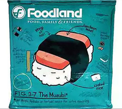 Foodland Hawaii Spam Musubi Insulated Reusable Grocery Bag – 1 bag