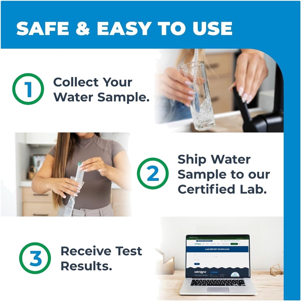 Lead in Water Testing Kit – Quality Controls Included