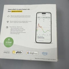 Airthings Wave Plus 2930 Air Quality Monitor