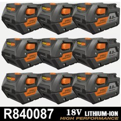 6AH/8AH Hyper Lithium-ion Battery For Ridgid 18V R840087 R840085 Rigid 18V Tools