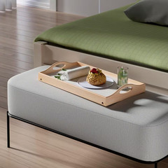 Alani 26.1 In. W. X 10.3 In. H X 12.05 In. D Rectangle Natural and White Breakfa