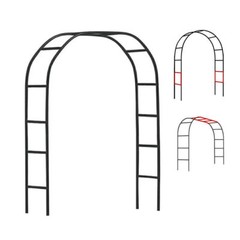2.4M Wedding Arch Metal Garden Arch Garden Arbor Trellis For Climbing Plants
