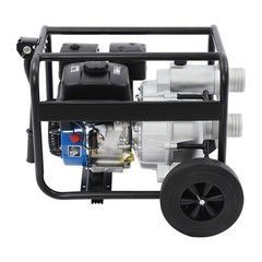 4 Stroke 7.5HP Gasoline Water Pump 3″ Full Trash Water Transfer Pump w/15m Pipe