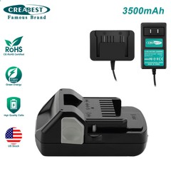 18V 3500mAh Li-ion Battery/Charger For Hitachi BSL1815X BSL1825 BSL1830 330557