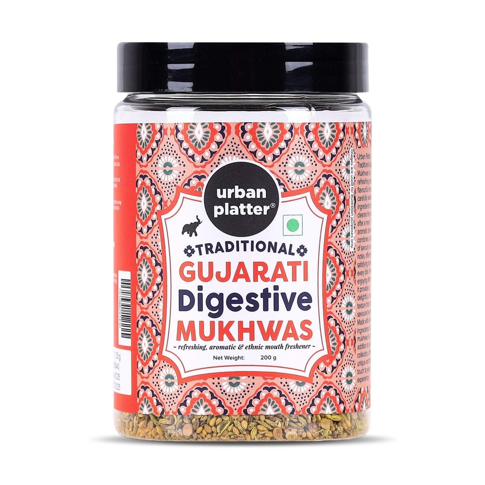 Urban Platter Gujarati Digestive Mukhwas 200g | After-Meal Mouth Freshener