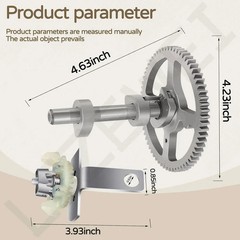 84005207 793880 Camshaft Kit W/691968 Governor & Oil Slinger for B&S, Replaces 3