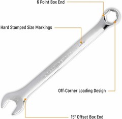 28 Piece Combination Wrench Set | 6 Point | SAE & Metric | 81923