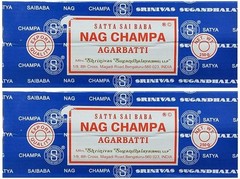Satya Sai Baba Nag Champa Agarbatti Pack of 2 Incense Sticks Boxes 250gms Each